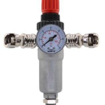 منظم وفلتر كمبروسر بمخرجين  1/2" بالعداد