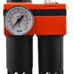 منظم وفلتر تنقيه ومزيت 1/2"   FR+LM1/2  كبايتان بدرع حمايه